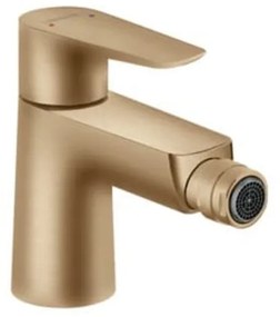 Bidetová batéria Hansgrohe Talis E s výpusťou kartáčovaný bronz 71720140