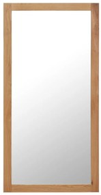 Zrkadlo 60x120 cm, dubový masív