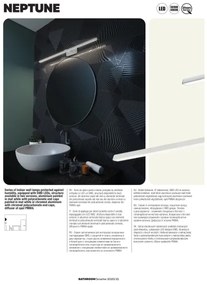 Redo 01-1675 - LED Kúpeľňové osvetlenie zrkadla NEPTUNE LED/18W/230V IP44