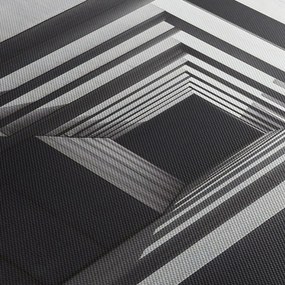 Obraz - Štvorcový tunel (90x60 cm)