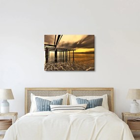Obraz - Architektúra pri pobreží (70x50 cm)