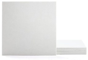 Akustický panel PATTERN, 8 ks, 600x600x11 mm, biela