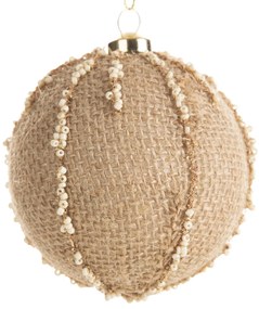 VIANOČNÁ BANKA NA STROMČEK SADA 6 KS (FI) 8 CM VZOROVANÁ