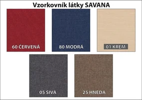 Nabytekmorava MOTOROVÁ SKLÁPACIA POSTEĽ S POHOVKOU VS 21066 - 160 farba pohovky: Krémová, Typ farebného prevedenia: Dub sonoma svetlý / dvere dub sonoma svetlý