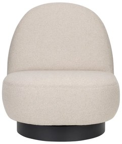 Béžové otočné kreslo Eden – Zuiver