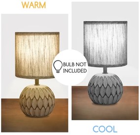 Aigostar - Stolná lampa 1xE14/40W/230V šedá