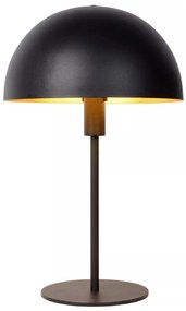Lucide 45596/01/30 - Stolná lampa SIEMON 1xE14/25W/230V čierna