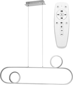 Toolight - LED závesné svietidlo APP810-CP CHROM, strieborná, OSW-09663