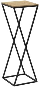 Stojan na kvety 70x24 cm čierna