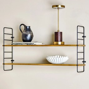 Bloomingville Nástenná polica North Shelf Nature