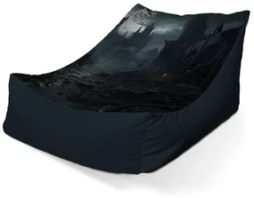 Sablio Sedací vak Lounge Zaklínač Hrad - 120 x 100 x 80 cm