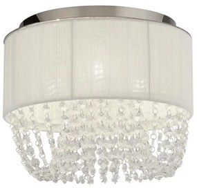 Searchlight 62617-3CC - Stropné svietidlo BELLANO 1xG9/7W/230V pr. 30 cm biela