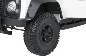 Elektrické autíčko Land Rover Defender 110 SVX biele
