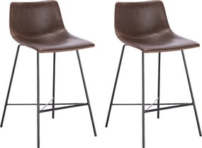 2x Barová stolička Hawaj CL-845-4 hnedá