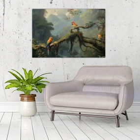 Obraz - Tropický les (90x60 cm)