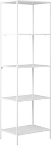 Regál Vistalia 4 (biela). Akcia -14%. Vlastná spoľahlivá doprava až k Vám domov. 1147332