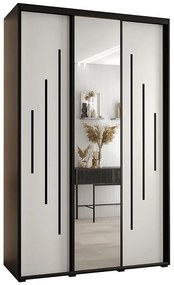 Skriňa 45 Canaris 13 150 čierna/biela/čierna