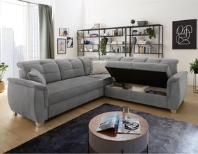 Sconto Sedacia súprava UDINE sivá