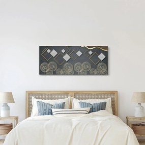 Obraz abstrakcie (120x50 cm)