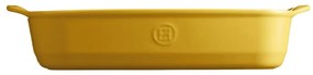 Žltá keramická zapekacia misa Emile Henry Ultime, 36 × 23 cm