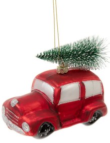 Závesná vianočná dekorácia FAVER auto 836492