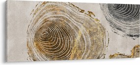 Obraz - Abstrakcia kmeňov (120x50 cm)
