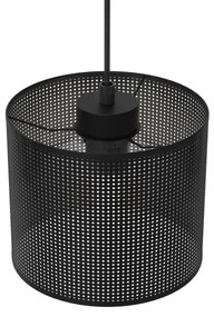 Luster na lanku LOFT SHADE 3xE27/60W/230V čierna