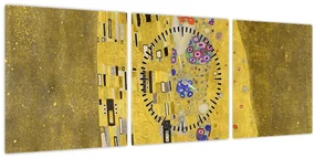 Obraz - Bozk (s hodinami) (90x30 cm)