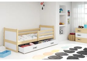 Detská posteľ RICO 200x90 cm Biela Borovica