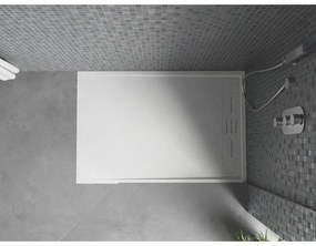 Mexen Amon, SMC obdĺžniková sprchová vanička 100 x 80 cm, biela, 4F108010