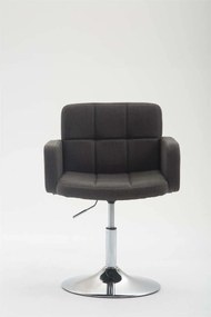 Kreslo L.A. Lounger látka - Tmavo sivá