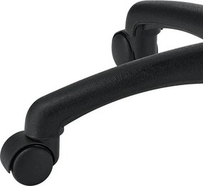 Ergonomická kancelárska stolička, čierna, polohovateľná opie