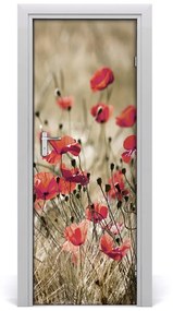 Fototapeta samolepiace Plolní kvety 85x205 cm