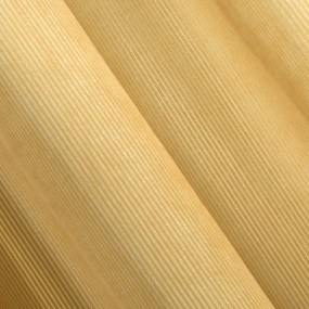 ZATEMŇOVACÍ ZÁVES NA KRÚŽKOCH CLARISA 140X270 CM ZLATÁ