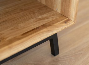 PROXIMA.store - Konferenčný stolík z masívneho dubu - MODERN LOFT FARBA: dub