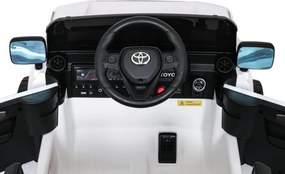 Elektrické autíčko Toyota Land Cruiser PRADO biele