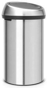 Dotykový oceľový odpadkový kôš v matne striebornej farbe 60 l Touch Bin – Brabantia
