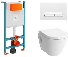 Závesný wc set Vitra S50 do ľahkých stien / predstenová SIKOVSW4, 1 ks