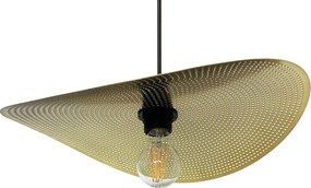 Toolight Toolight, stropné svietidlo 1xE27 APP1470-1CP čierna-zlatá matná, OSW-02447