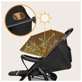 Lionelo - Športový kočík ANNET TOUR čierna/zelená