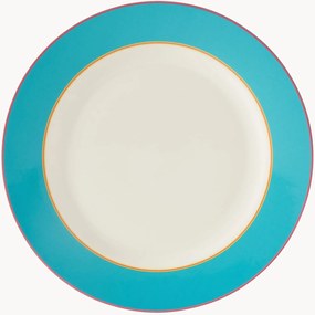Porcelánový servírovací tanier Calypso Turq