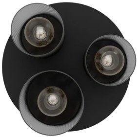 Eglo 901161 - Stropné svietidlo COLOMERA 3xE27/40W/230V šedá