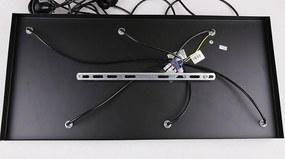 Candellux Čierno-hnedý závesný luster Aspa pre žiarovku 6x E27 36-00620