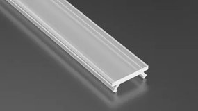 Tienidlo pre LED profil typ X 1m matné matné úzke krytie Lumines