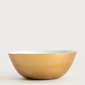 Miska VOLANTIS biela / zlatá 764592