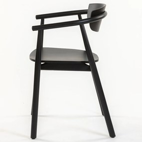 TERESA DREVENÁ STOLIČKA black