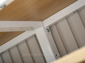 TV stolík/skrinka Empantana (biela). Akcia -16%. Vlastná spoľahlivá doprava až k Vám domov. 1137060
