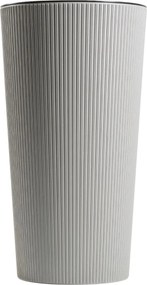 PLASTOVÝ KVETINÁČ URBANIKA ECO 46,5X25,5 CM SIVÁ