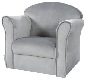 roba Detské kreslo (s lakťovou opierkou, sivá)  (100397115)