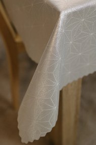 Dekorstudio Luxusný obrus na stôl Stars - strieborný SW18 Rozmer obrusu (šírka x dĺžka): 120x200cm